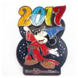 Disney Pin - Mickey Mouse 2017 Sorcerer Mickey at Walt Disney World