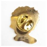 Disney Enamel Pin - Gold Tone Whimsical Character with Blue Hat