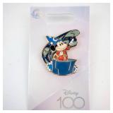 Mickey Mouse Pin - Disney 100 Sorcerer Hat & Cauldron