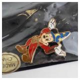 Disney Build-A-Pin - Sorcerer Mickey Pin & Gold Accessory