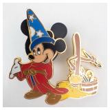 2008 Enamel Pin - Mickey Mouse Sorcerer Wizard (Fantasia) - Inspired by 1940 Fantasia