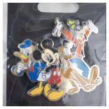 Disney Enamel Pin Set - Mickey Mouse, Donald Duck & Goofy
