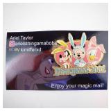 Disneyland 2001 Card & Mickey Ears Pin. LE 2400