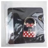 Padlock - Minnie Mouse Bow Pattern Pin