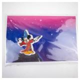 Mickey Mouse Sorcerer Cutout Card - Collectible Pin Included