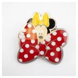 Disney Minnie Mouse Enamel Pin - Red Polka Dot Bow