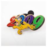Disney Pluto 2009 Rainbow Numerals