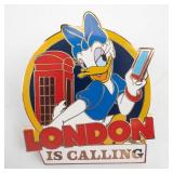 Disney Daisy Duck London Is Calling Enamel Pin