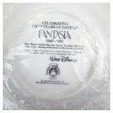 Fantasia Plate - 50th Anniversary Walt Disney