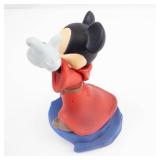 Mickey Mouse Figurine - Red Tunic on Blue Base