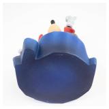 Mickey Mouse Figurine - Red Tunic on Blue Base