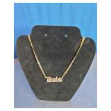 14 K Gold Over Silver Necklace