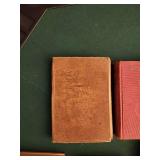 11 Vintage First Editions Books, and 1893 Second Edition Cyclopedia of Common Things, and 1941 Webster Dictionary