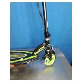 Razor Power Core E90 electric scooter in black and green.