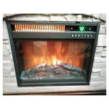 Lifesmart Large Square Infrared Faux Stone Fireplace