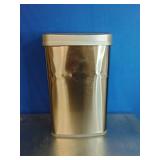 Nine Stars Automatic Kitchen Trash Can, 13 Gallon Stainless Steel, Motion Sensor Hands free Soft Close Lid Garbage Bin, Silver