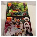 MM. 2x 1,000 Piece Puzzles