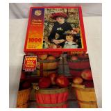 MM. 2x 1,000 Piece Puzzles