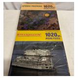 MM. 2x 1,000 Piece Puzzles