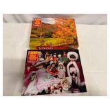 MM. 2x 1,000 Piece Puzzles