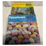 MM. 2x 1,000 Piece Puzzles