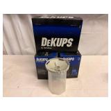3x DeKups Reusable Sleeves & Lids