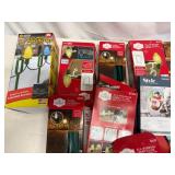 Large Variety of Christmas Light Stakes & Clips