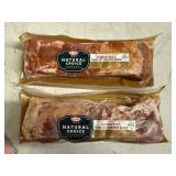 EE. 2x 1lb Hormel Natural Thick Cut Bacon