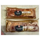 EE. 2x 1lb Hormel Natural Thick Cut Bacon