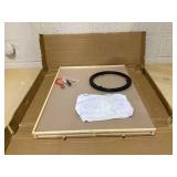 Rotating Puzzle Board with 4 Drawers 30 X 22