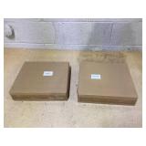 LOT OF 2 Losvio Bag Storage Organizer for Kitchen Drawer, Wooden Farmhouse Style Bags Organizer, Compatible with Gallon, Quart, Sandwich and Snack Variety Size Bag (Natural)