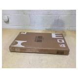 Costway Rectangle Bamboo Hamper Laundry Basket Washing Cloth Bin Storage Bag Lid-Brown