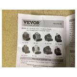 VEVOR Floor Blower, 1/2 HP, 2600 CFM Air Mover for Drying and Cooling, Portable Carpet Dryer Fan with 4 Blowing Angles and Time Function, for Janitorial, Home, Commercial, Industrail Use, ETL Listed