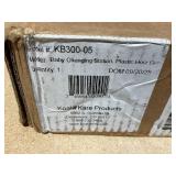Koala Kare KB300-05 White Granite Horizontal Surface-Mounted Baby Changing Station