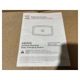 Koala Kare KB300-05 White Granite Horizontal Surface-Mounted Baby Changing Station