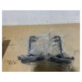 Invacare Wheelchair Legrests, Elevating, Composite Footplates, Padded Calf Pads, 1 Pair