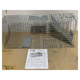 HAVAHART 1079SR Large 1-Door Humane Catch and Release Live Animal Trap Cage - Live Raccoon Trap, for Bobcats, Beavers, Dogs, & More