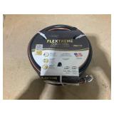 Flexon Flextreme Pro 5/8" x 100ft Performance Rubber Garden Hose  Heavy-Duty, Kink-Resistant, All-Weather Flexibility, Industrial-Grade Couplings, Durable Outdoor Watering Hose for Lawn & Garden