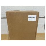 Amazon Basics Trash Can, Rectangular Commercial Office Wastebasket, 10 Gallon