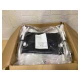 Costway 4-in-1 Bedside Commode Chair Commode Wheelchair with Detachable Bucket