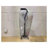 Medline Aluminum Quad Cane with Small Base Offset Handle 300lbs Black 1Ct