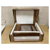 HOMCOM Retro Side Table, End Table with Storage Drawer and Open Shelf for Living Room, Bedroom, Dark Coffee