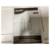 kleankin Modern Bathroom Floor Cabinet, Free Standing Storage Cabinet, Linen Cabinet with Drawer and Adjustable Shelf, White 23.5" W x 11.75" D x 42.75" H