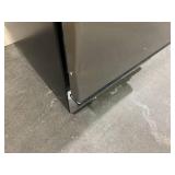Costway 80Lbs/24H Commercial External Lab Ice Maker Free-Standing Under Counter Ice Machine with LED Light and 24H Timer