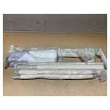 Costway Vertical Lifting Baby Bedrail Guard with Lock-Gray
