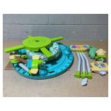 Costway 5-in-1 Baby Activity Center Interactive Bounce Seat with Removable Toys