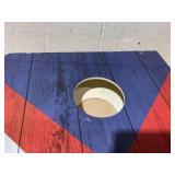 Triumph 2 ft x 4 ft Patriotic LED Cornhole Set (Used, Transit Damage)