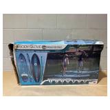 Body Glove Navigator Pro Inflatable Stand-Up Paddle Board Package Includes Paddle, Pump, Ankle Leash, Backpack, Dry Pouch, Repair Kit