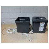 Midea 50 pt. Cube Dehumidifier with Pump up to 4,500 sq. ft. Most Efficient for Basement or Bedroom in Gray