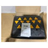 VEVOR Rubber Curb Ramp 2 Pack, 6" Rise Height Heavy-Duty 33069 lbs/15 T Capacity Threshold Ramps, Driveway Ramps with Stable Grid Structure for Cars, Wheelchairs, Bikes, Motorcycles
